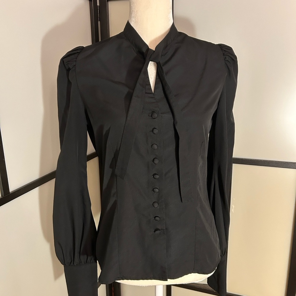 Tom Ford Black Button Down Shirt